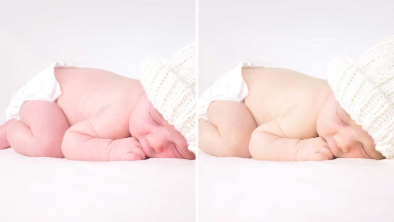How to Fix Baby Skin Color in Photoshop