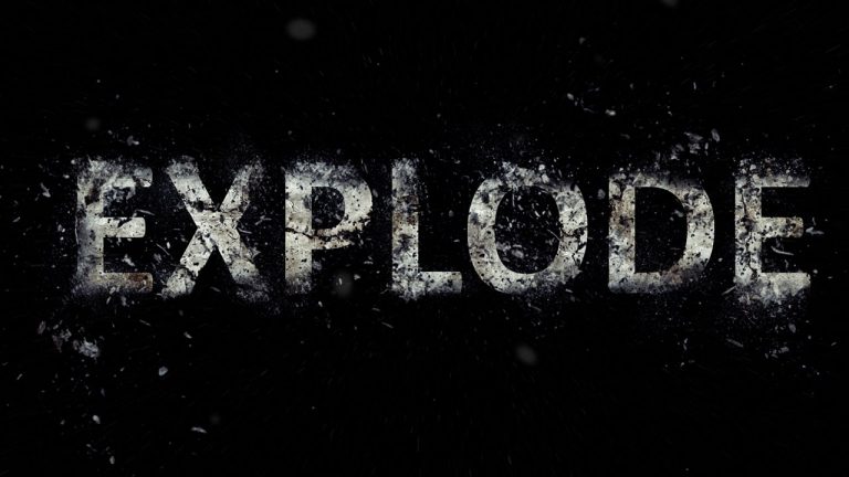 Photoshop Tutorial: Exploding Text Effect