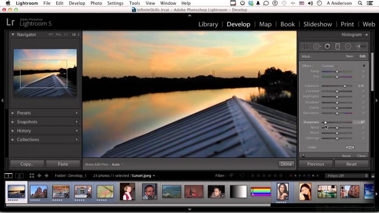 Adobe Lightroom 5 Tutorial | Using The Graduated Filter