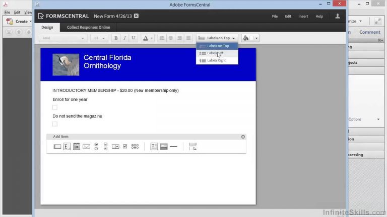 Adobe Acrobat XI – Creating Forms Tutorial | Creating Forms from Scratch in Adobe Forms Central