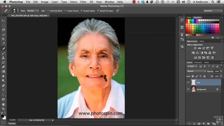 Adobe Photoshop CC Tutorial | Working With Facial Features