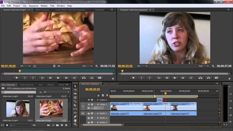 Adobe Premiere Pro CC Tutorial | Adding Cutaways