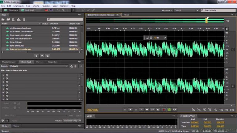 Adobe Audition CC Tutorial | How Sound Waves Interact