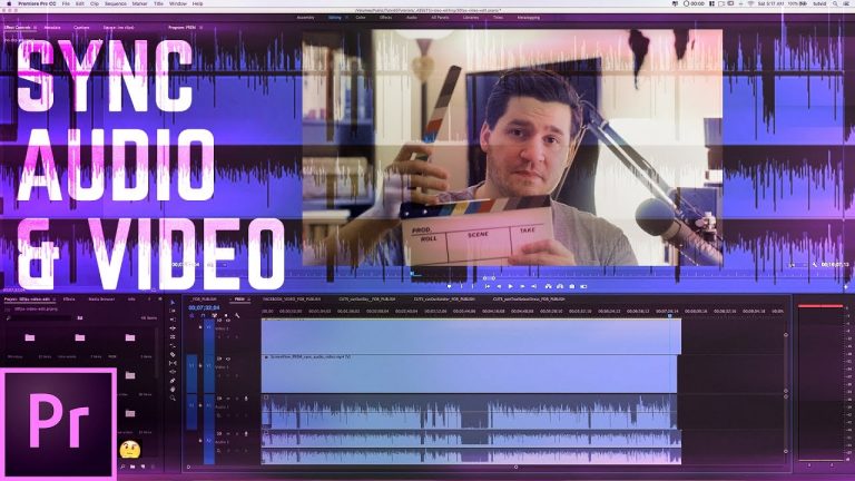 How to Record and Sync Audio & Video in Premiere Pro