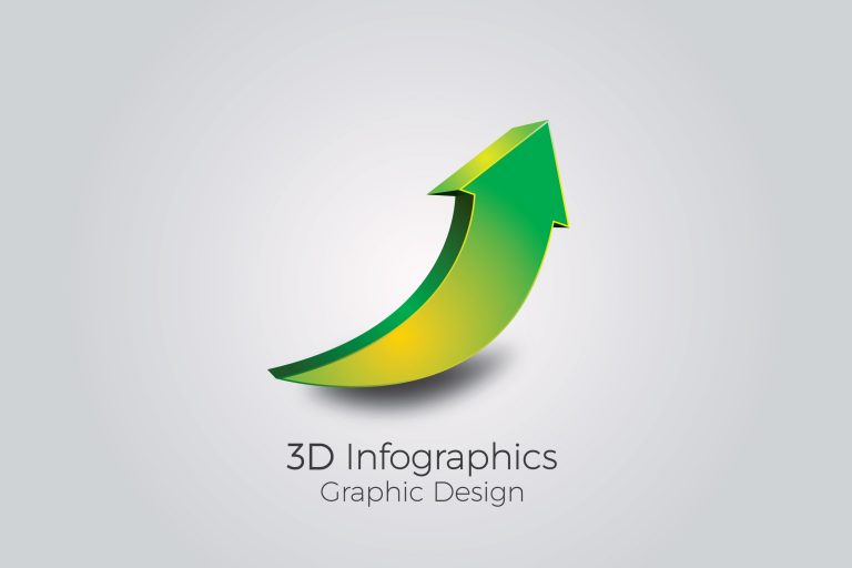 Illustrator 3D Infographic Graphic Design Logo Tutorial