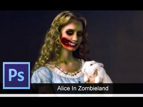 Photoshop | Alice In Zombieland Manipulation