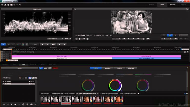 Adobe Premiere Pro and SpeedGrade Tutorial | Applying And Adjusting Looks
