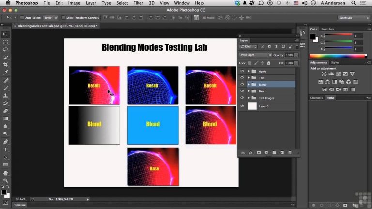 Adobe Photoshop CC Tutorial | The Contrast Blending Modes