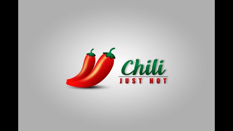 Illustrator Tutorial Chilli Logo Design