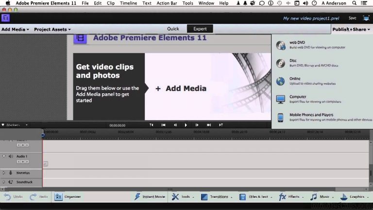 Adobe Premiere Elements 12 Tutorial | Walking Through The Application