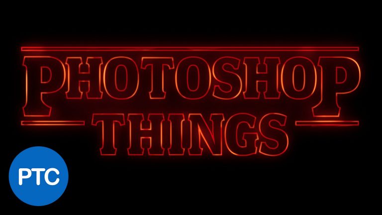 Stranger Things Text Effect In Photoshop