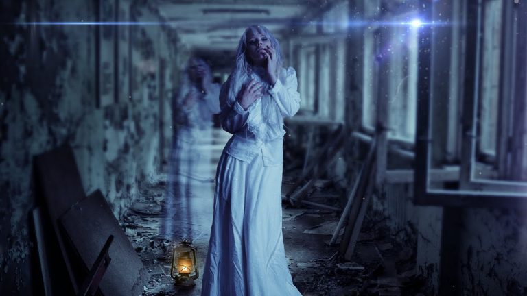 Radioactive Ghost Scene:  Photoshop Manipulation Tutorial