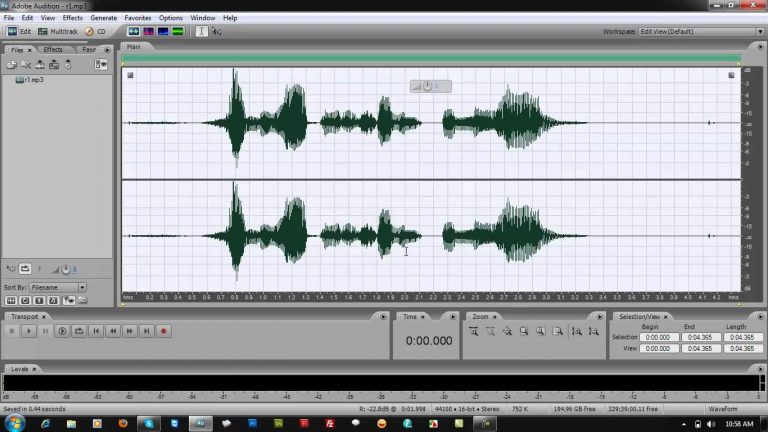 How to Add Reverb Effect on Adobe Audition 3.0