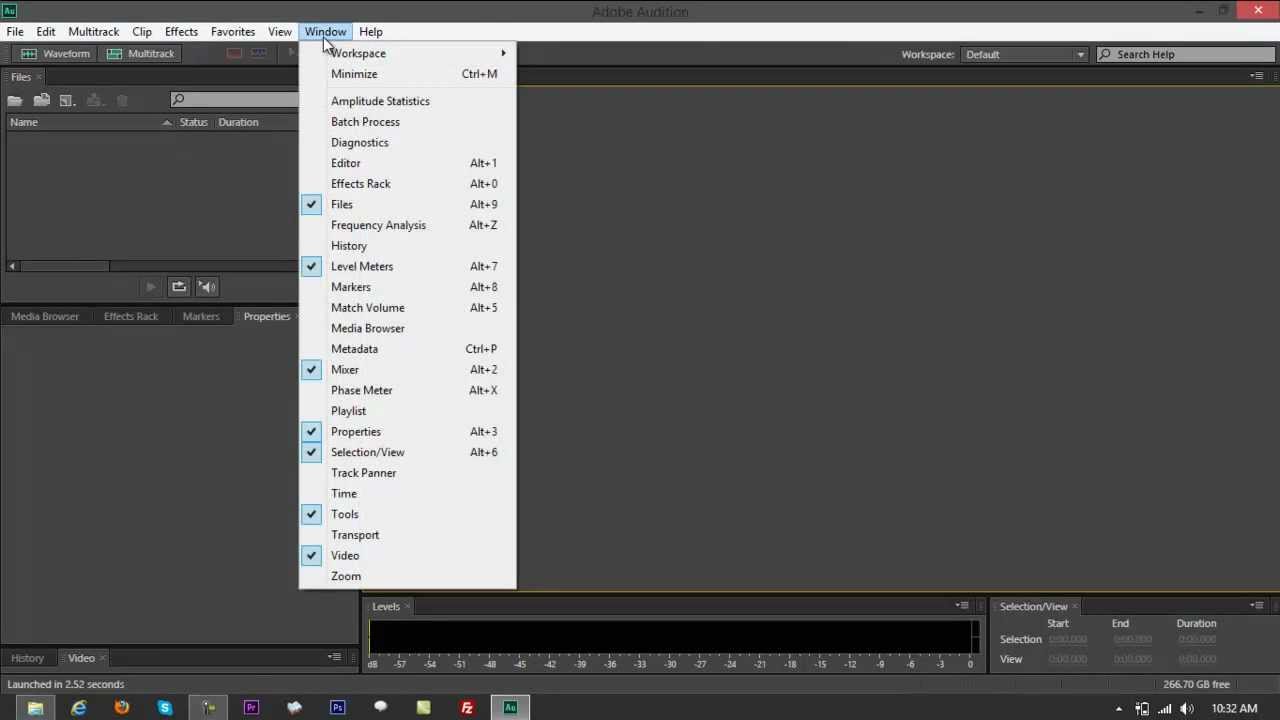 Convert Ogg To Mp3 Using Adobe Audition Cs6 Adobe Lessons