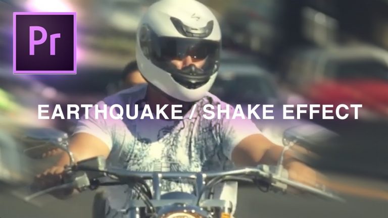Earthquake Camera Shake Transition Effect | Adobe Premiere Pro CC Tutorial (How to 2017)