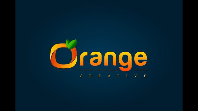 Illustrator Tutorial | Professional Logo Design Orange