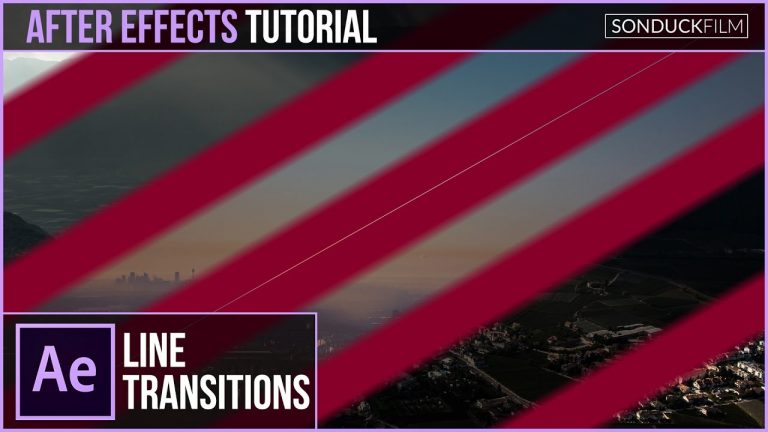 After Effects Tutorial: Line Swipe Transitions