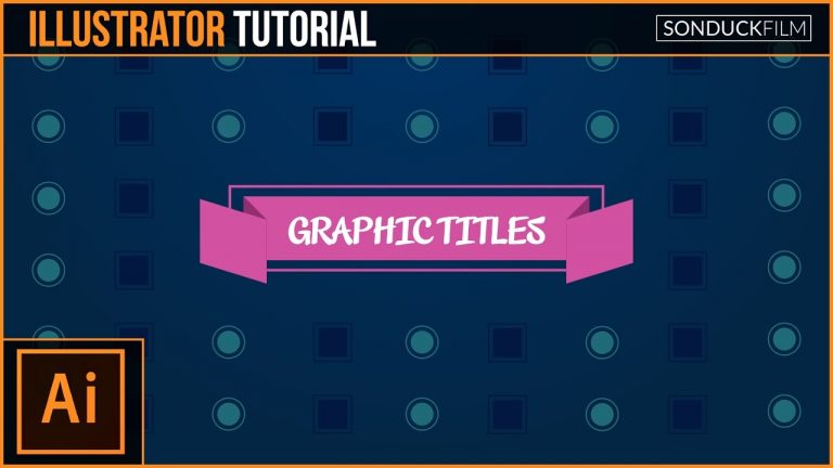 Adobe Illustrator Tutorial: Create Graphic Titles & Design