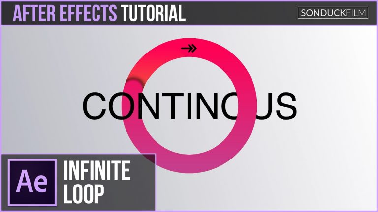 After Effects Tutorial: Infinite CIRCLE LOOP – Inspired by Apple Watch 2