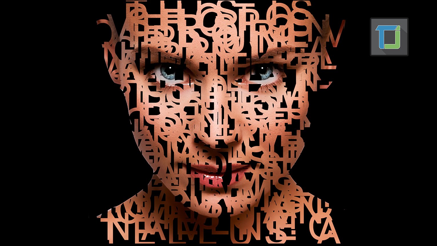  Text  Portrait in Photoshop  Cs6 Photo  Effects Tutorial 