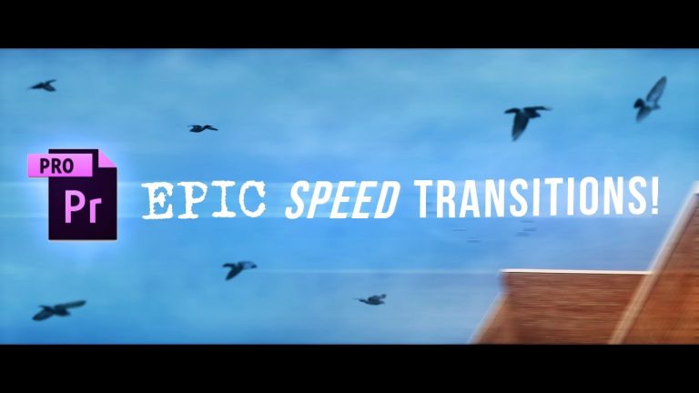 SICK Premiere Pro Speed Ramp Transitions Tutorial! (How to Whip Pan & Time Remapping Whoosh Effects)