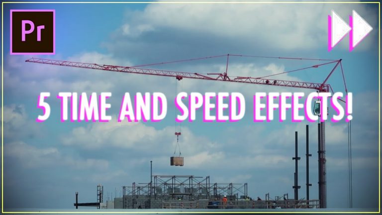 5 Essential Time & Speed Effects in Adobe Premiere Pro CC! (Slow Mo, Fast Forward, Ramping) (How to)
