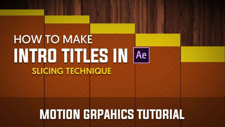 Create Simple and Clean Intro in After Effects – Complete After Effects Tutorial