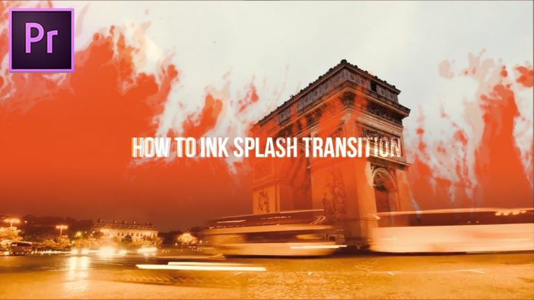 DOPE Ink Drop Transition Effect How to (Adobe Premiere Pro CC 2017 Tutorial)