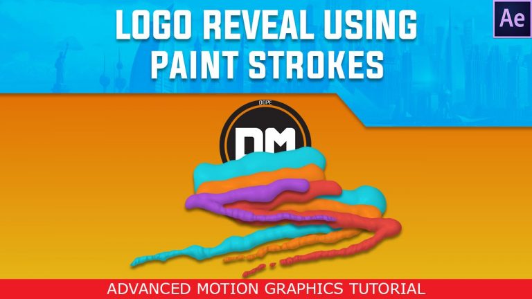 After EffectsTutorial : Paint Stroke Logo Reveal