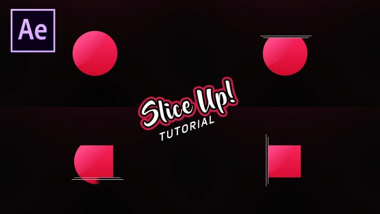 Create Slice up Logo Reveal in After Effects – Complete After Effects Tutorial