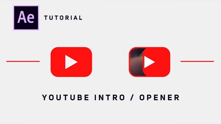 Create YouTube Intro/Opener in After Effects – Complete After Effects Tutorial