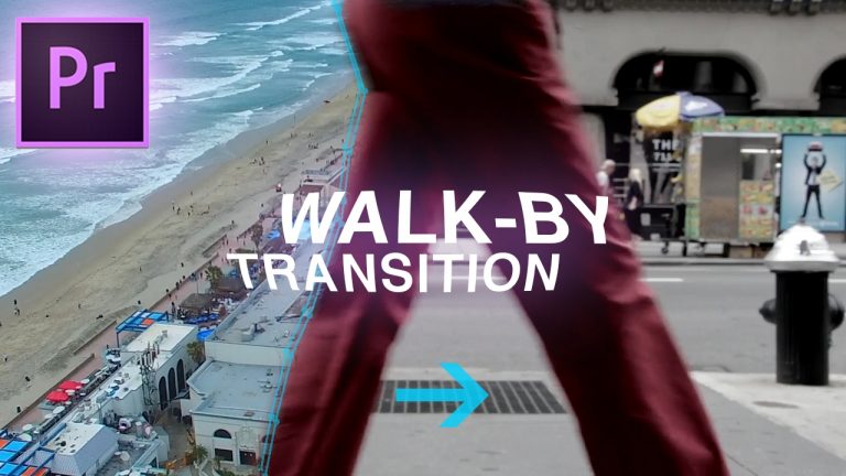 Slick Walk By Transition Effect – Adobe Premiere Pro CC Tutorial (Custom Wipe & Reveal with Masking)