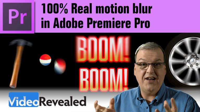 100% Real Motion Blur in Adobe Premiere Pro