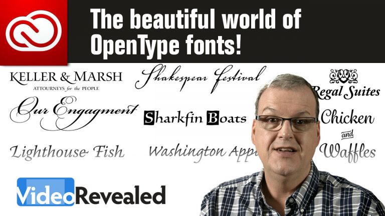 The beautiful world of OpenType fonts!