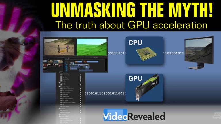 UNMASKING THE MYTH! The truth about GPU acceleration.