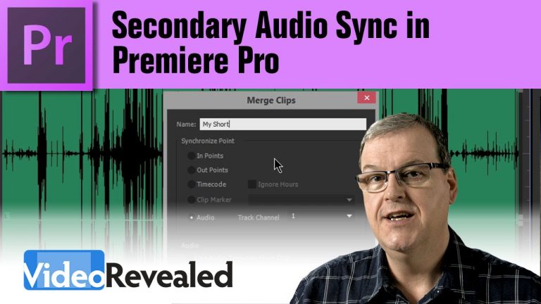 Secondary Audio Sync in Premiere Pro
