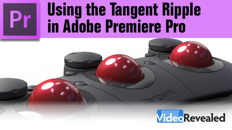 Setup & Customization of the Tangent Ripple in Adobe Premiere Pro