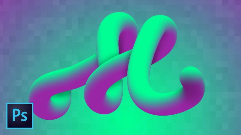 Advanced 3D Typography Effects PART 1 Photoshop CC (How to Create Amazing Text with Mixer Brush)