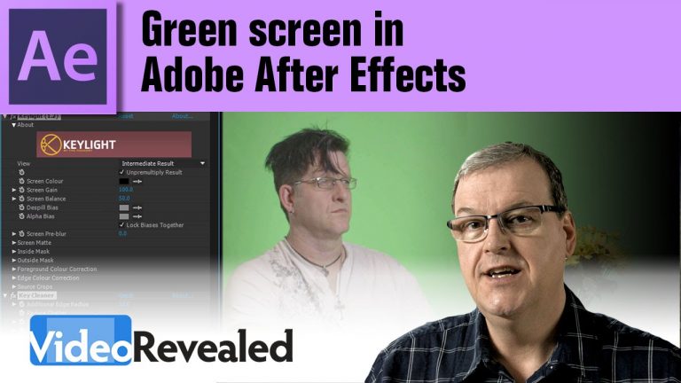 Green screen in Adobe After Effects