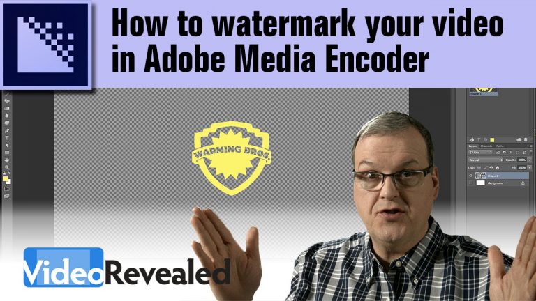 How to watermark your video in Adobe Media Encoder