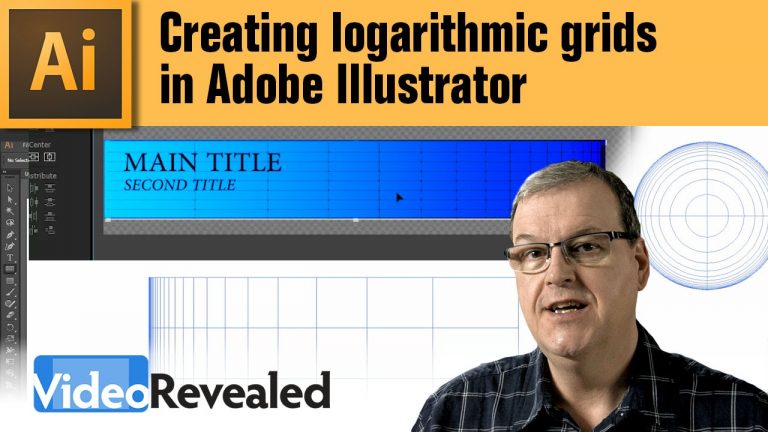 Creating logarithmic grids in Adobe Illustrator