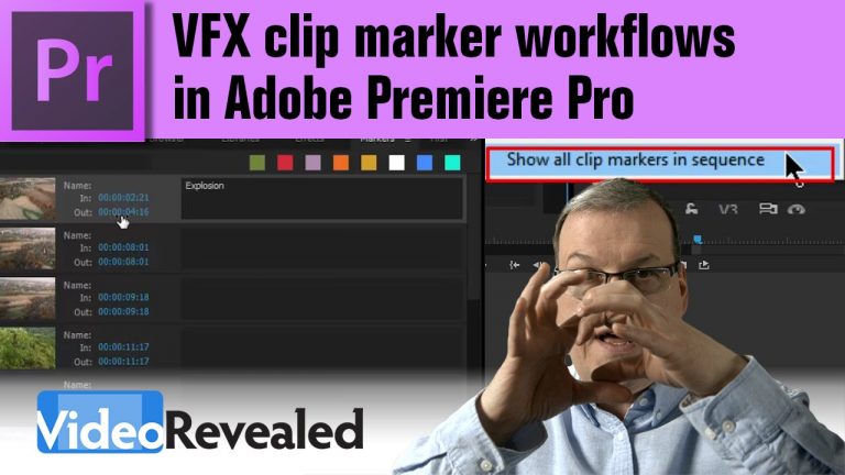 VFX Clip Marker Workflows