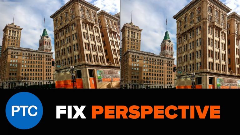 AUTOMATICALLY Fix Perspective Distortions in Photoshop – Automatic Upright in Camera RAW Tutorial