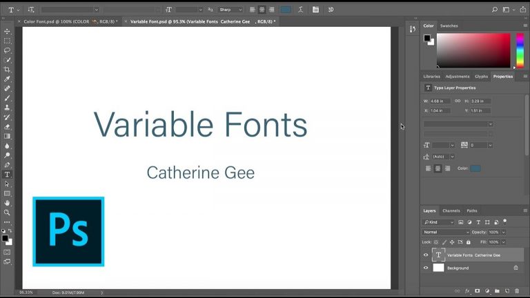 Photoshop Sneak Peek: Variable Fonts Coming to Photoshop CC | Adobe Creative Cloud