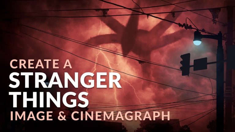 Create the Stranger Things Shadow Monster & Cinemagraph in Photoshop