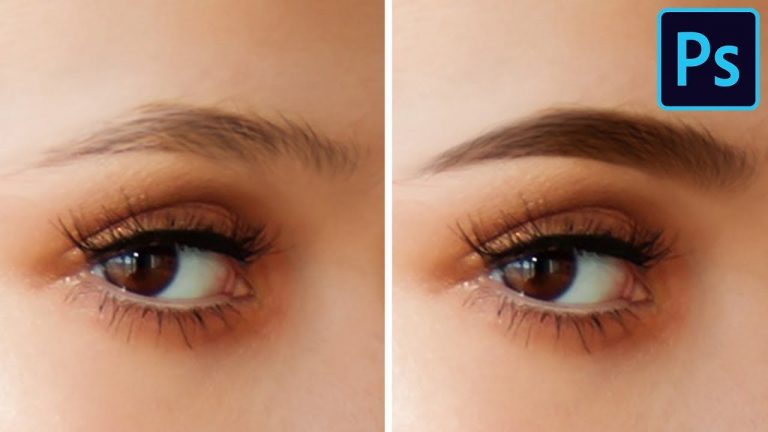 Fill in Eyebrows in Photoshop