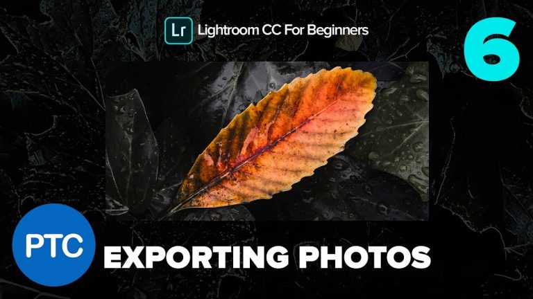 Exporting Photos – Lightroom CC for Beginners FREE Course – 06