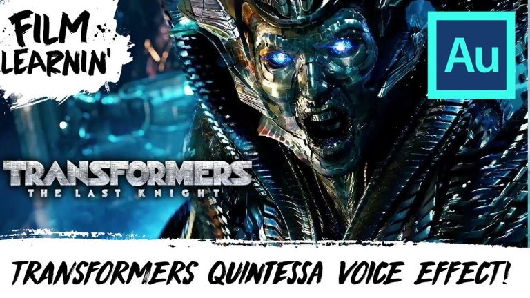 Transformers Quintessa Voice Effect Tutorial!| Film Learnin