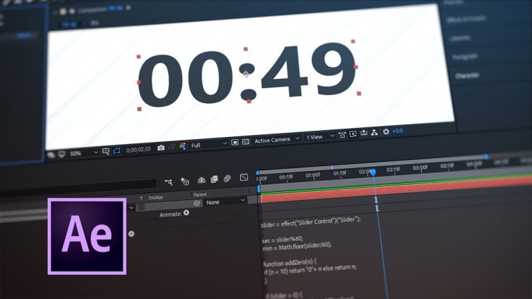 Tip 48 – How To Create a Custom Clock in After Effects