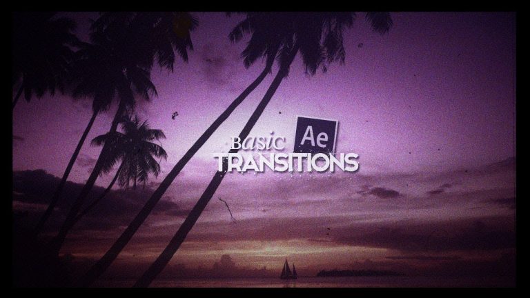 After Effects Tutorial #1 – Basic Transitions